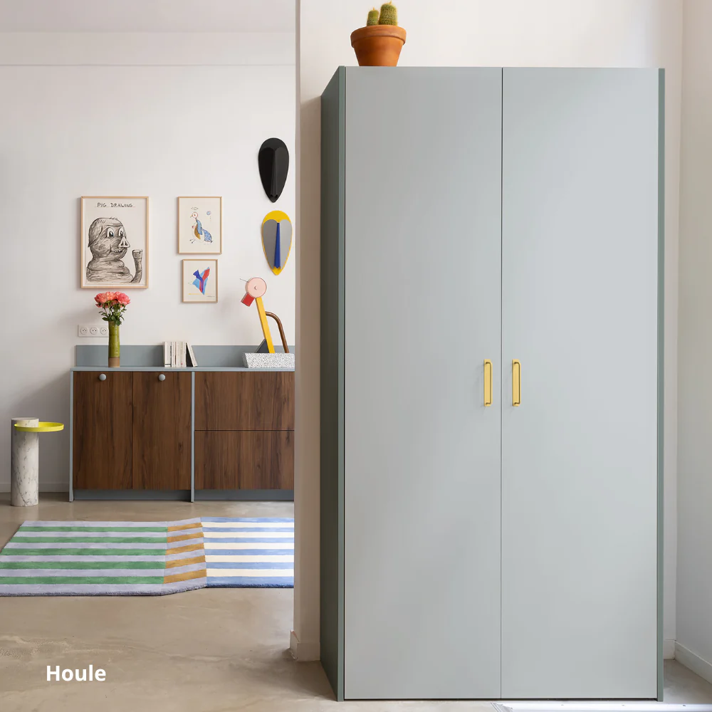 armoire Pax personnalisée par Studio Couleur 