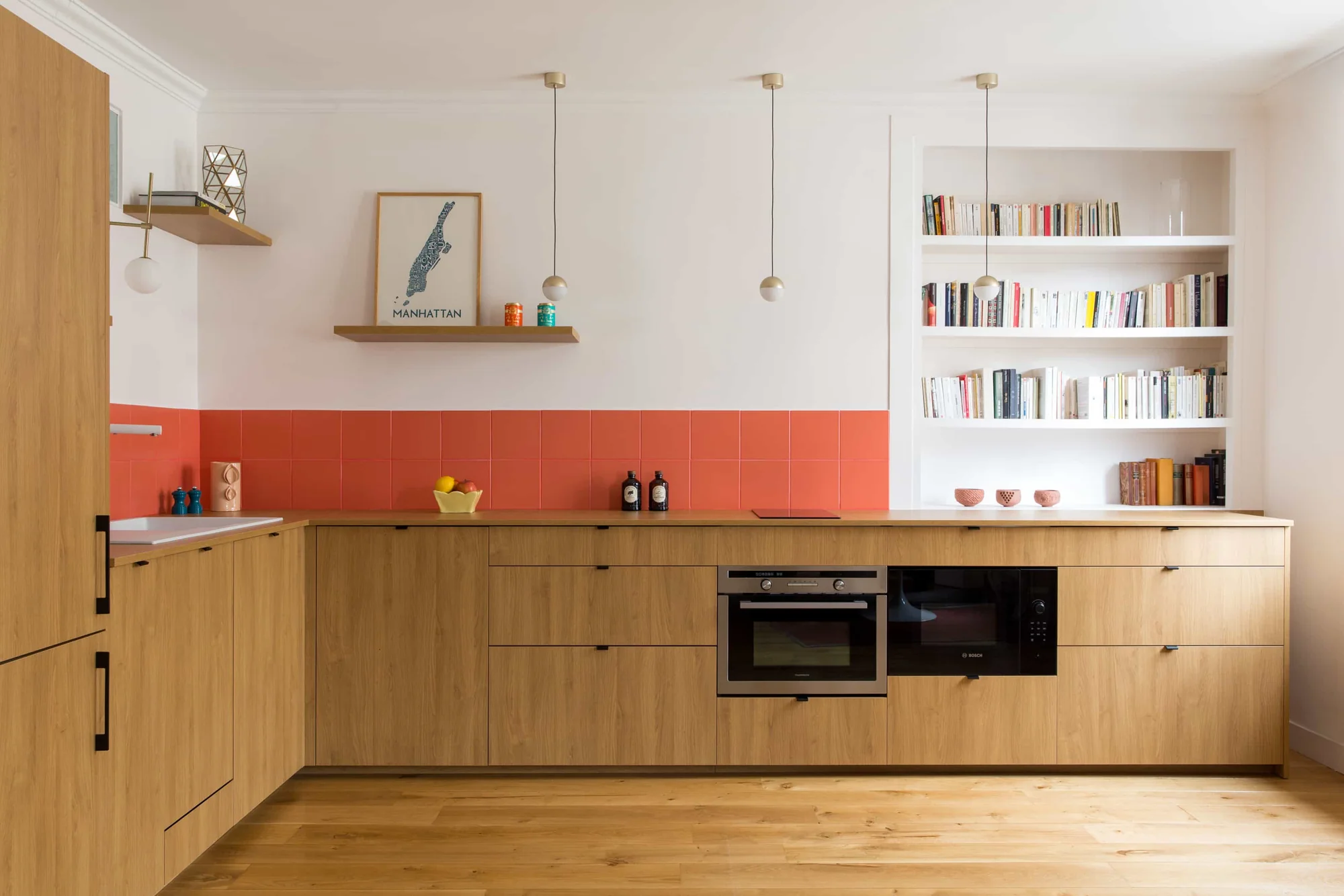 cuisine IKEA bois personnalisée par Studio Couleur 