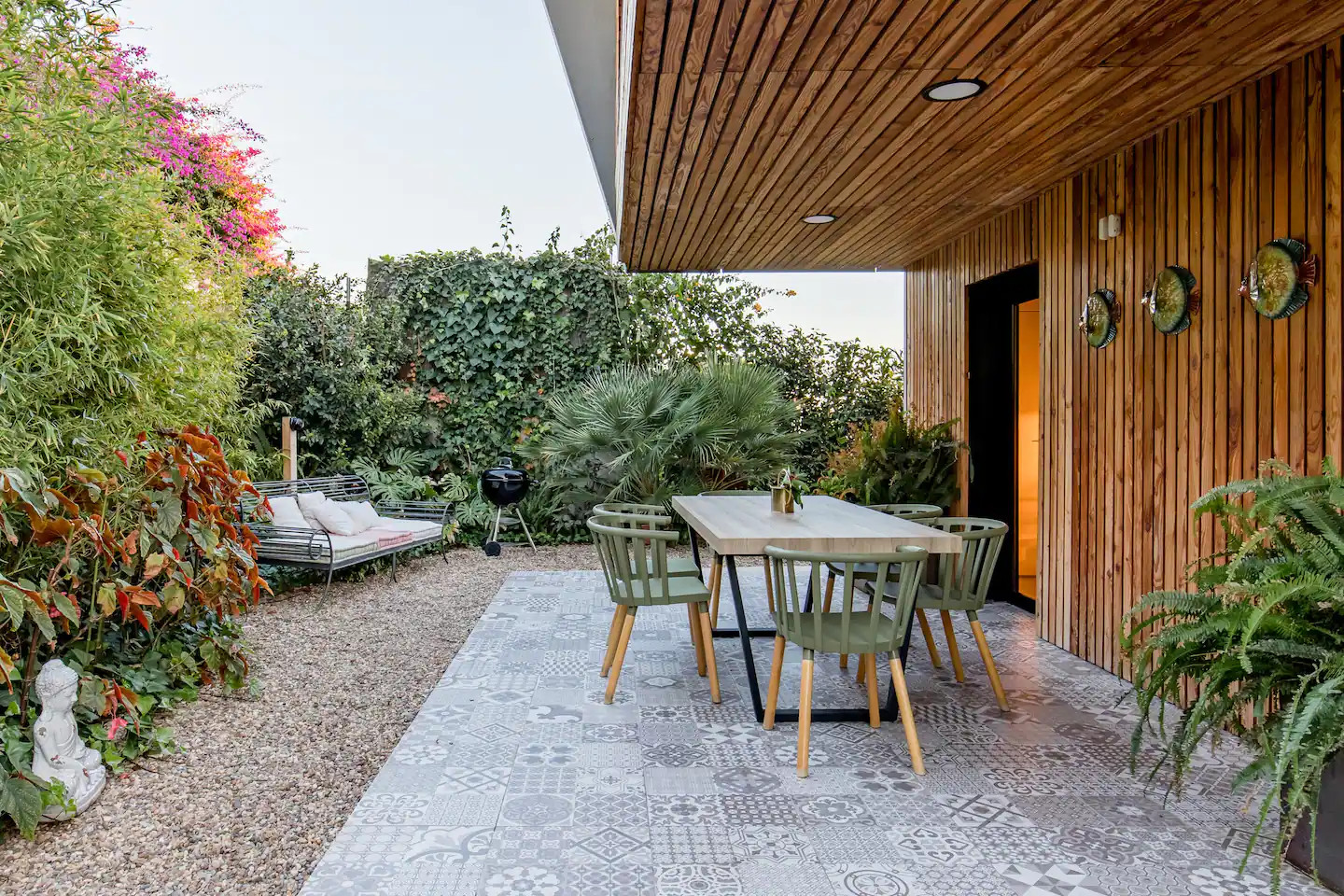 jardin maison architecte