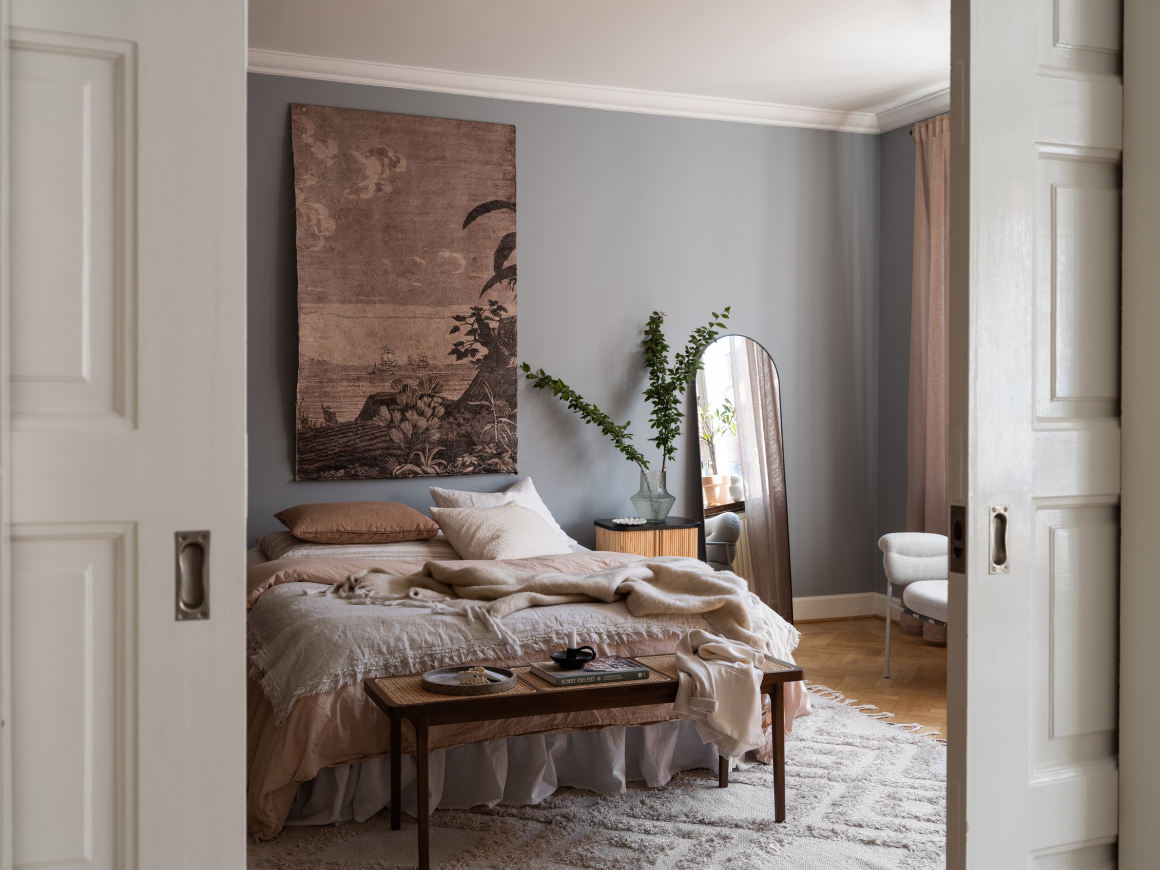 chambre décoration scandinave