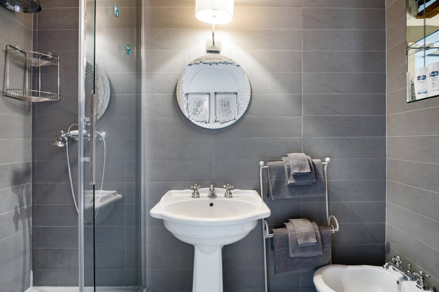 salle de bain grise salle de bain grise