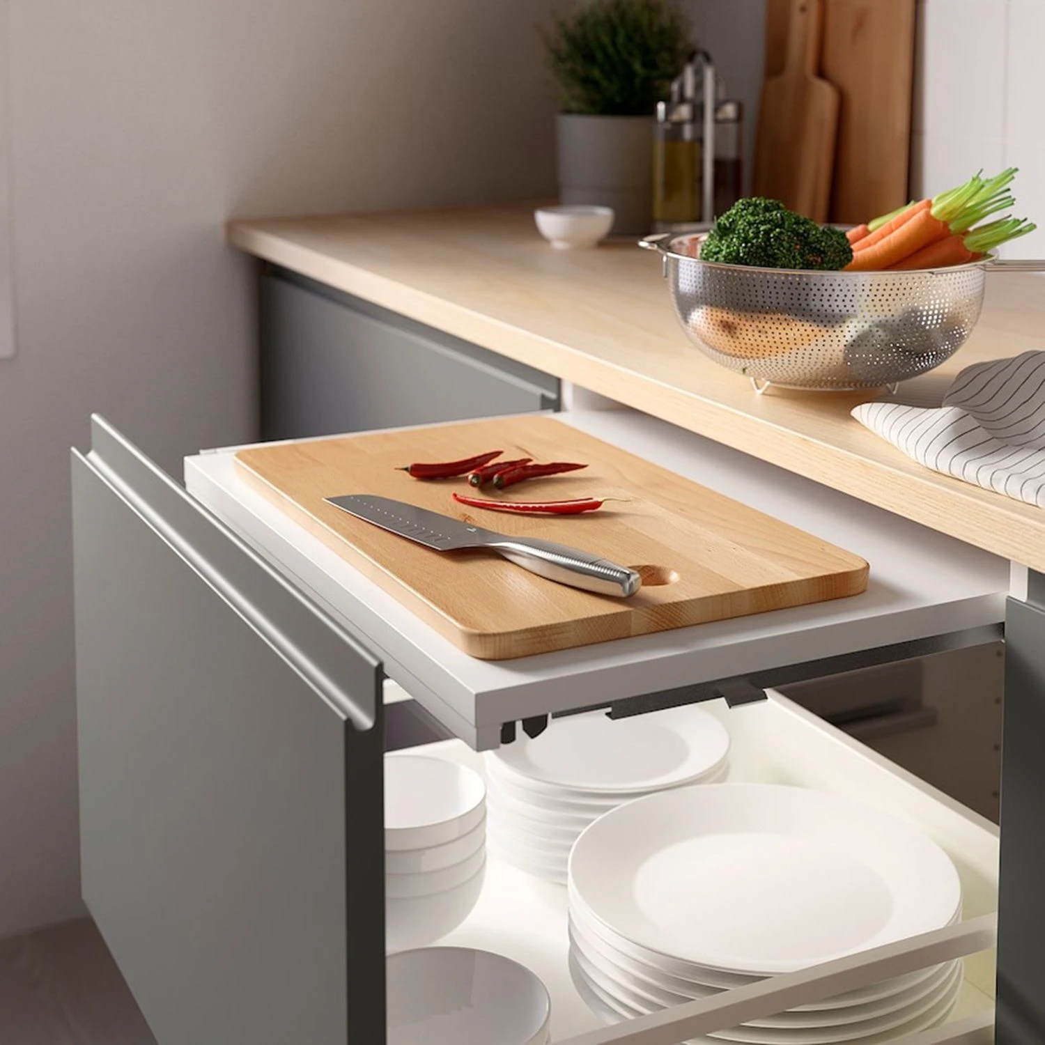 plan de travail coulissant IKEA 2025