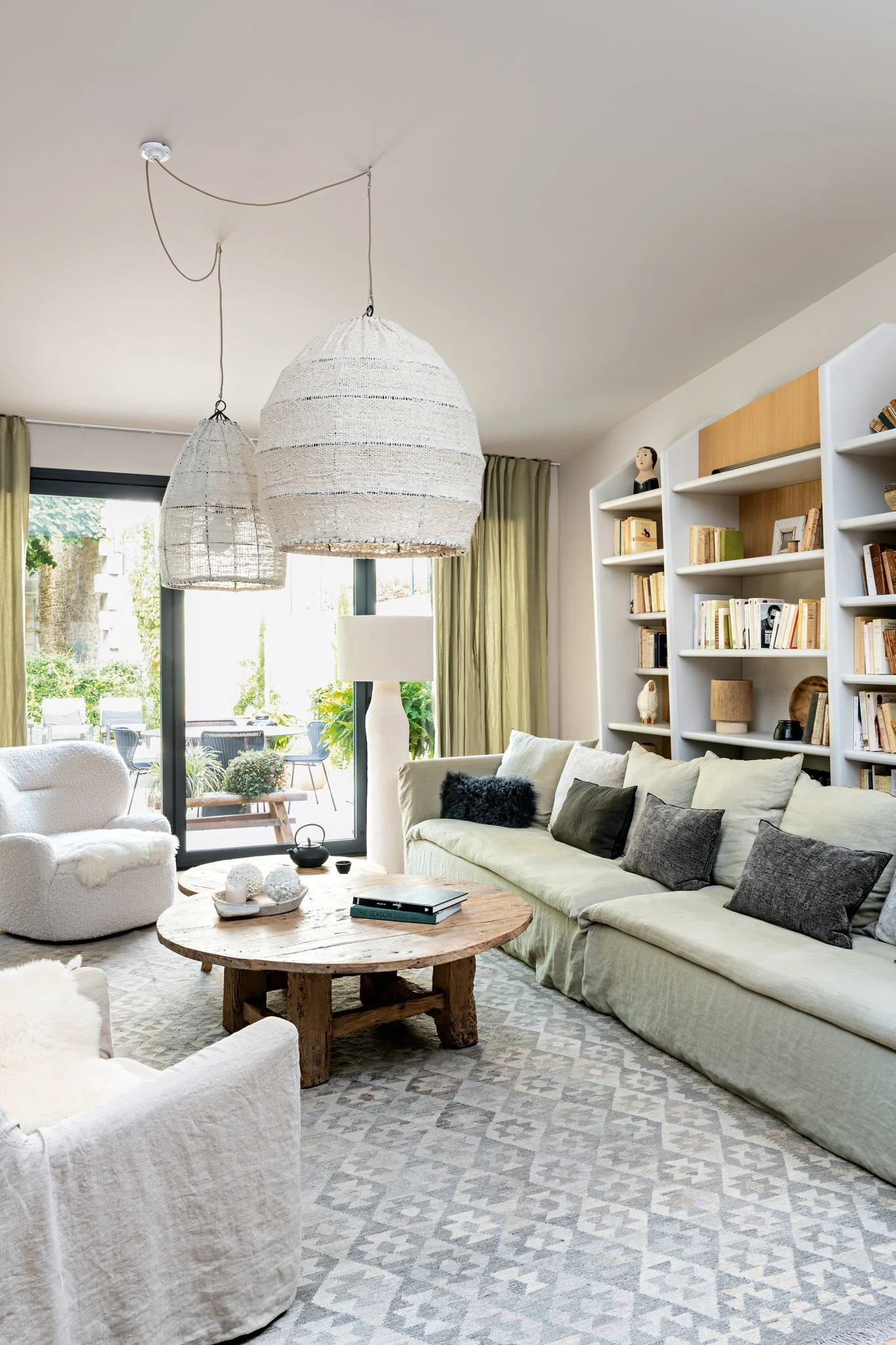 salon décoration contemporaine