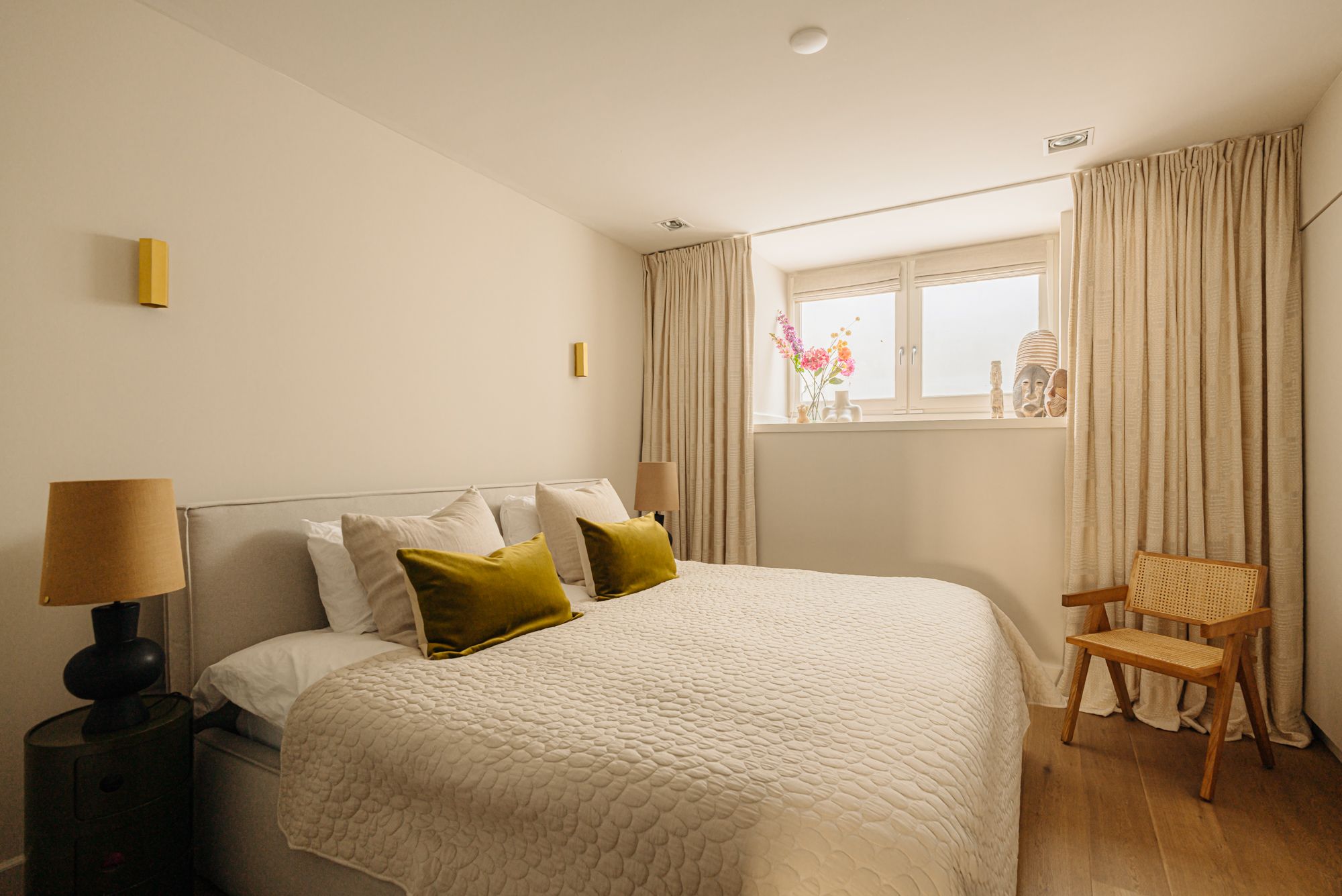 chambre minimaliste appartement en duplex Amsterdam chambre minimaliste appartement en duplex Amsterdam