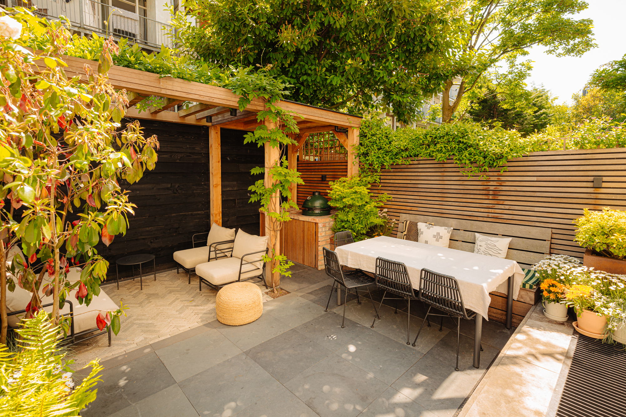 jardin appartement avec pergola jardin appartement avec pergola