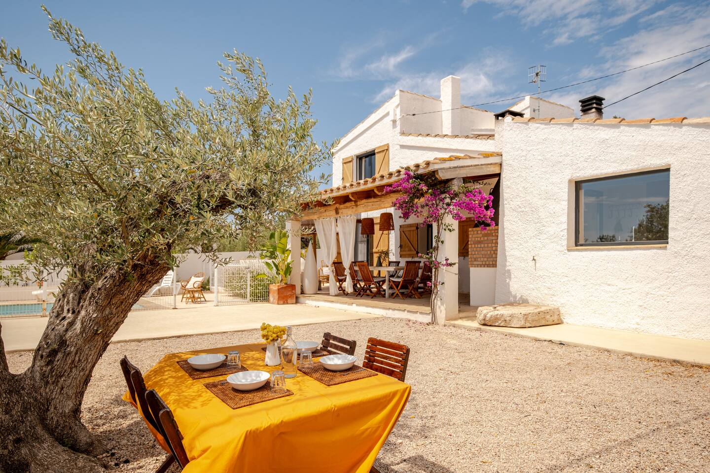jardin avec piscine maison de village Sa Briseta jardin avec piscine maison de village Sa Briseta
