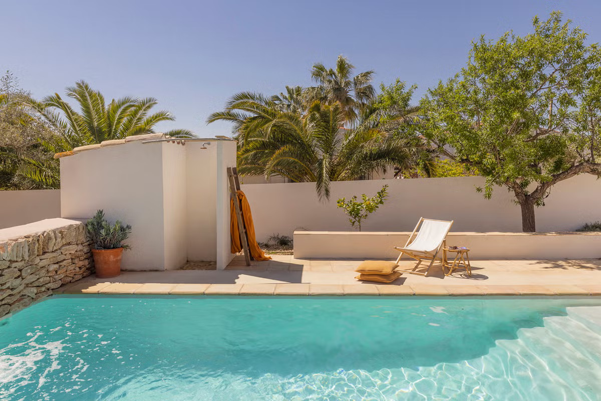 jardin avec piscine maison de village Sa Briseta jardin avec piscine maison de village Sa Briseta