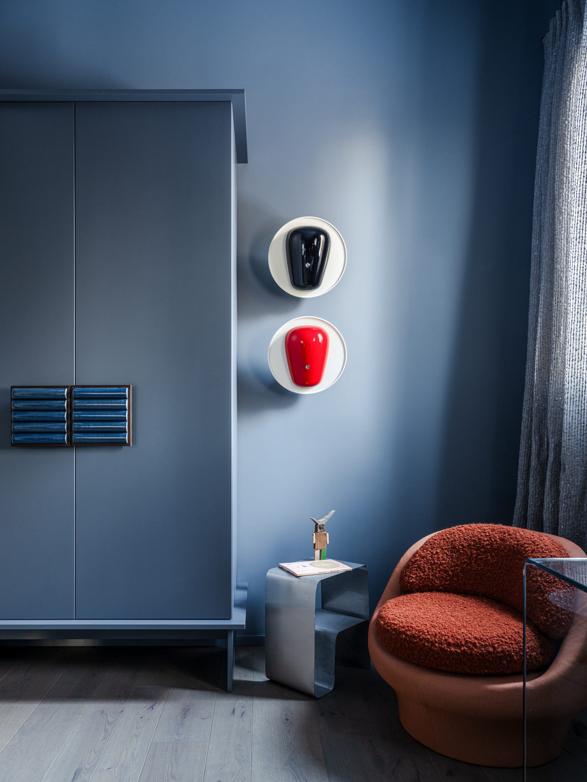 chambre bleue adolescent