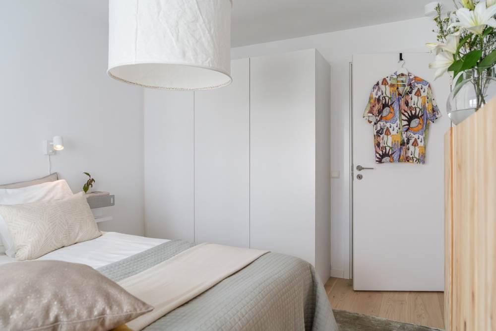 chambre décoration naturelle beige