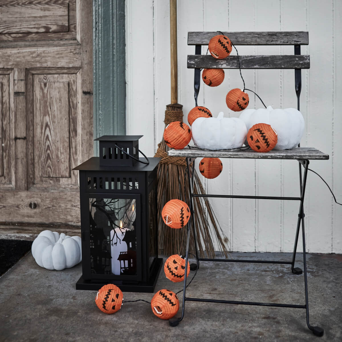 guirlande citrouilles papier collection automne 2025 IKEA