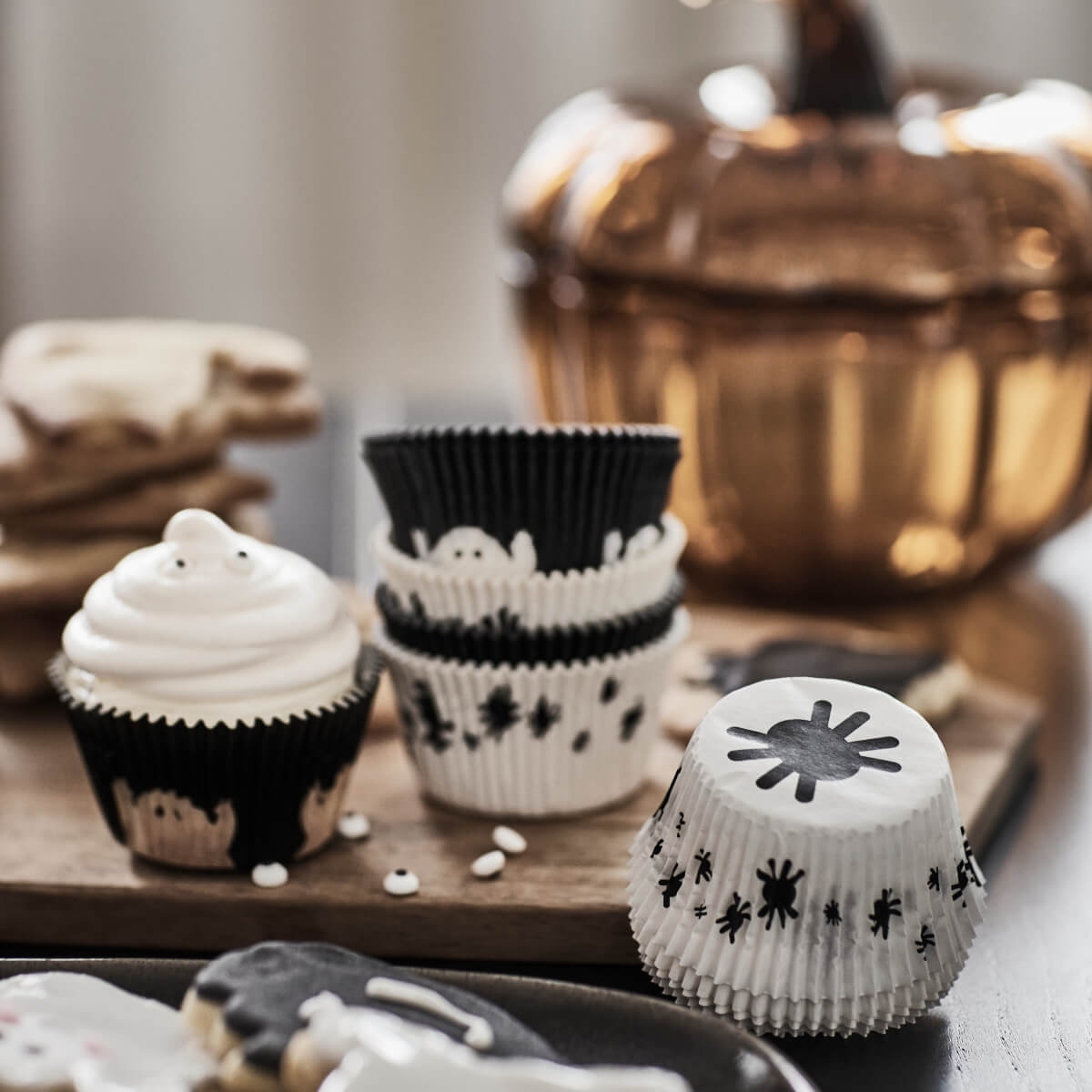 caissettes cupcakes halloween