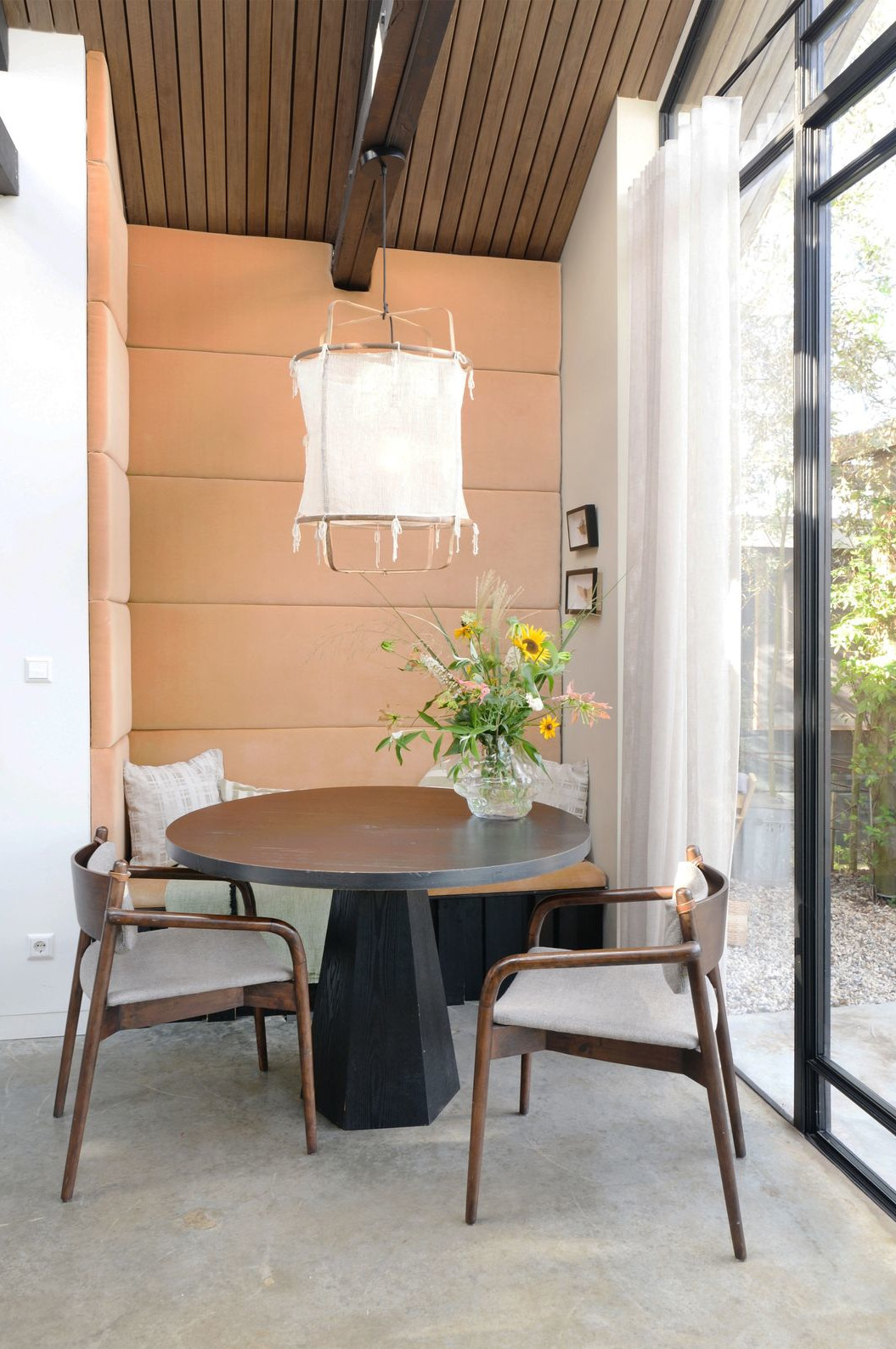 salle à manger baies vitrées maison contemporaine salle à manger baies vitrées maison contemporaine