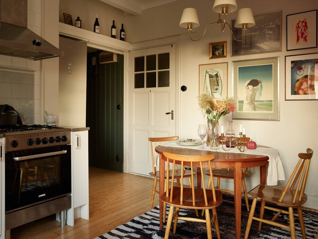 cuisine appartement vintage de 69m2