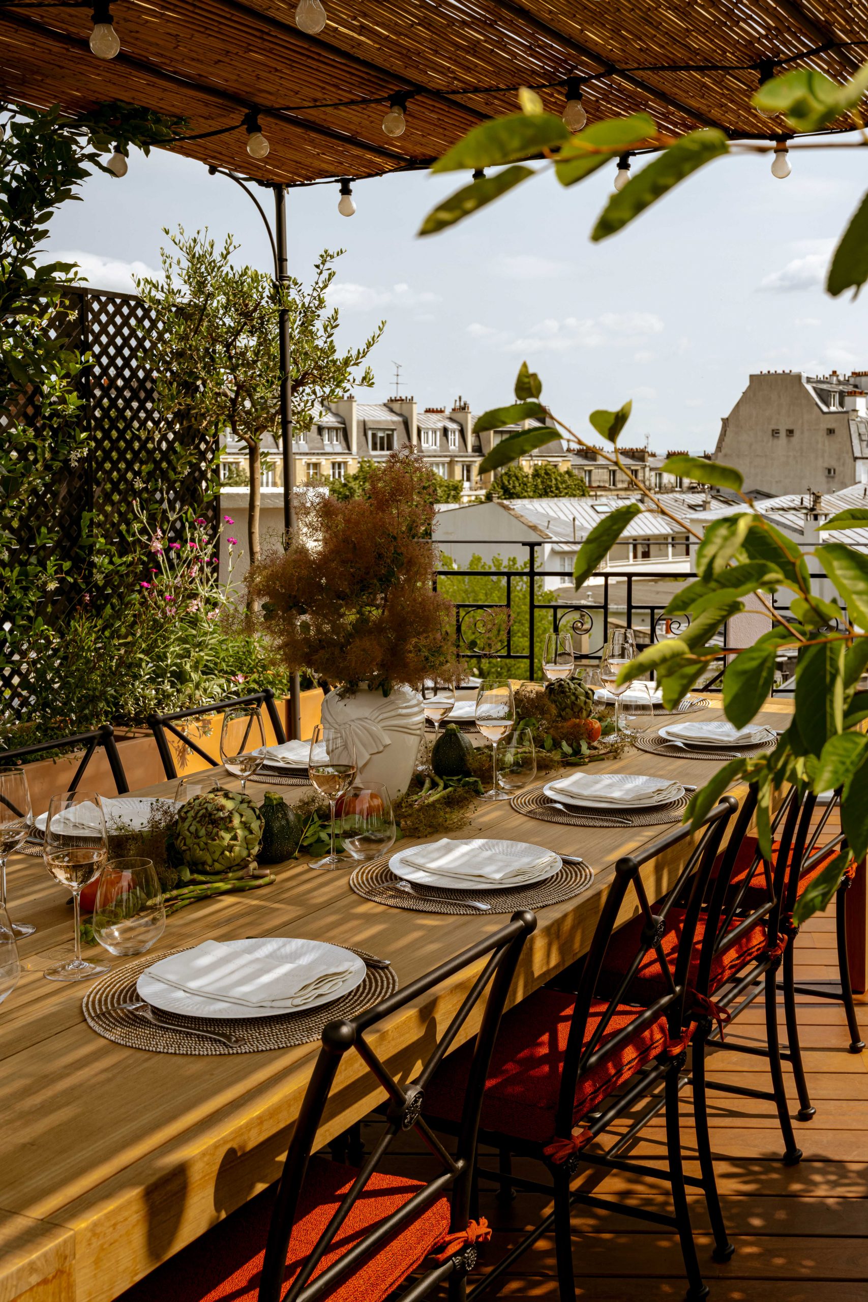 terrasse vue toits maison Montmartre Iconic House terrasse vue toits maison Montmartre Iconic House