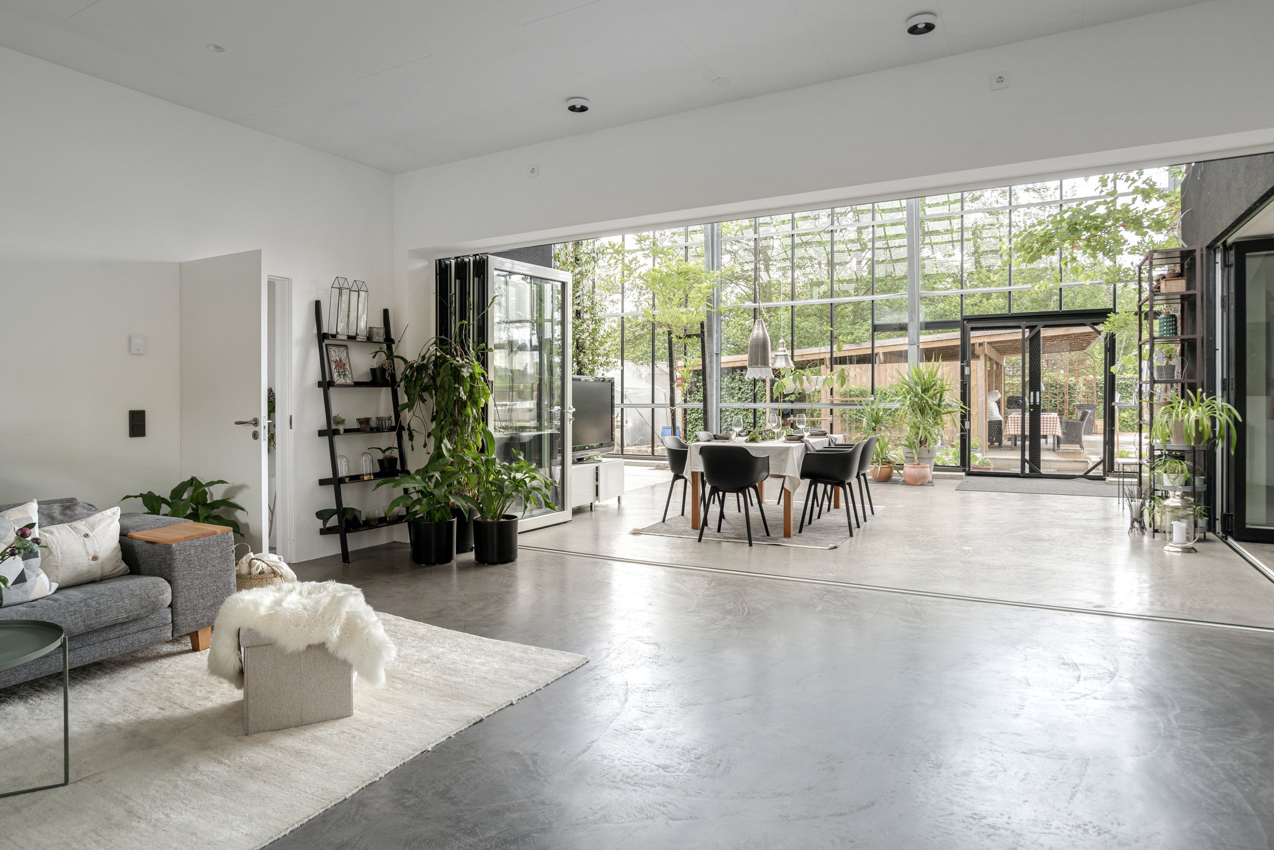 salon et salle à manger maison de verre façon serre salon et salle à manger maison de verre façon serre