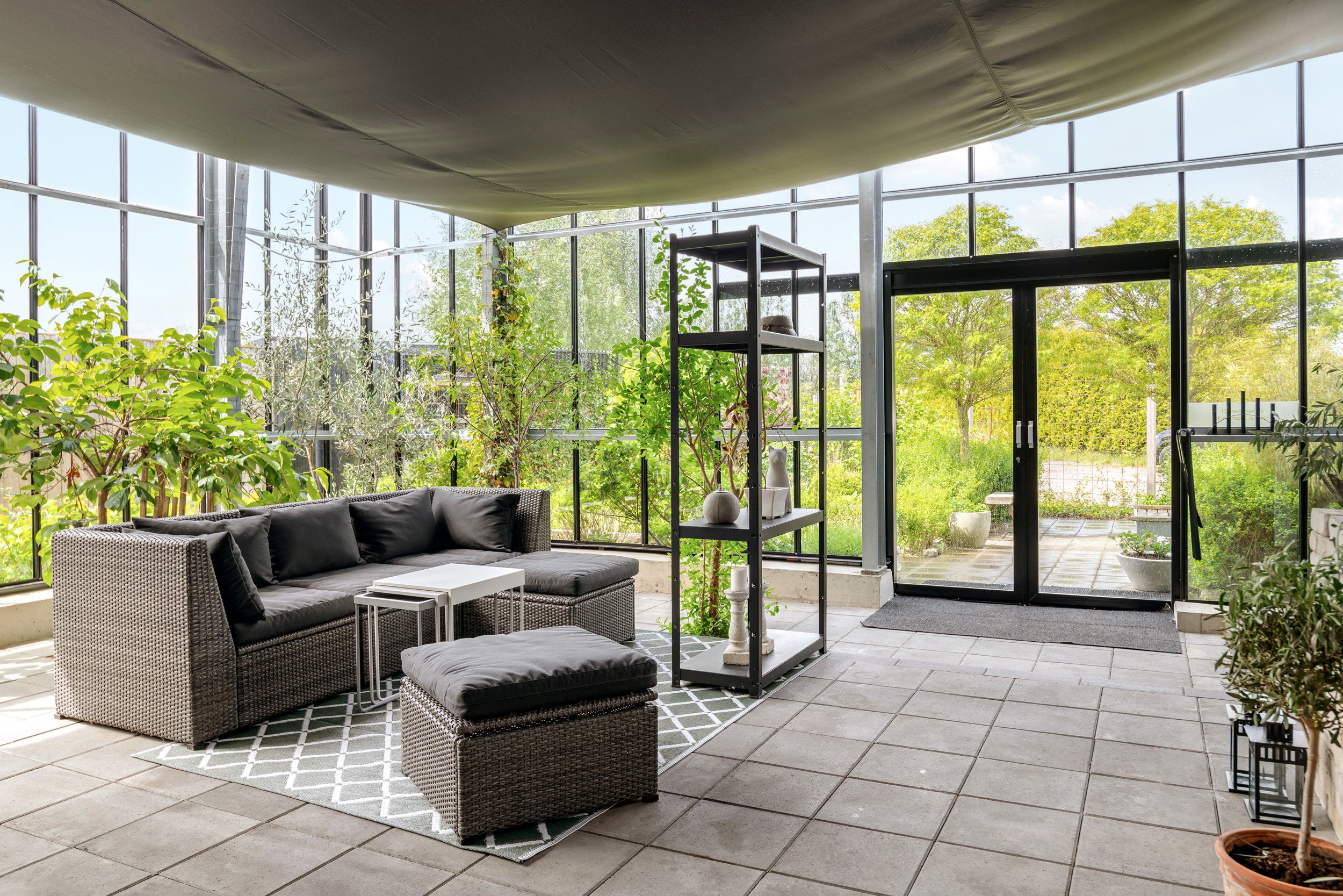 salon maison de verre façon serre salon maison de verre façon serre
