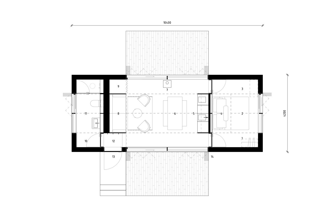 plan petite maison 40m2 Landet Stay plan petite maison 40m2 Landet Stay