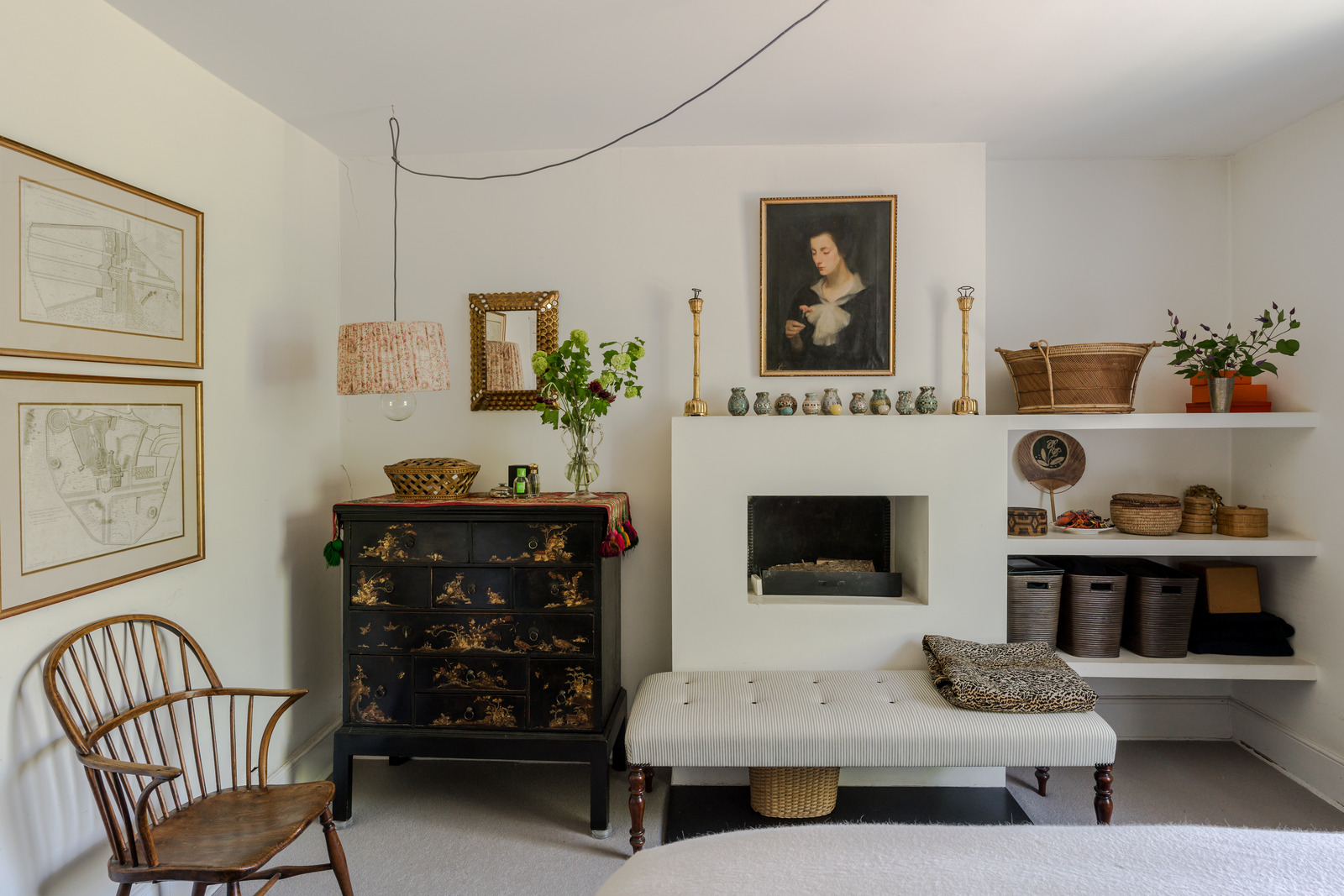 chambre style anglais avec cheminée chambre style anglais avec cheminée