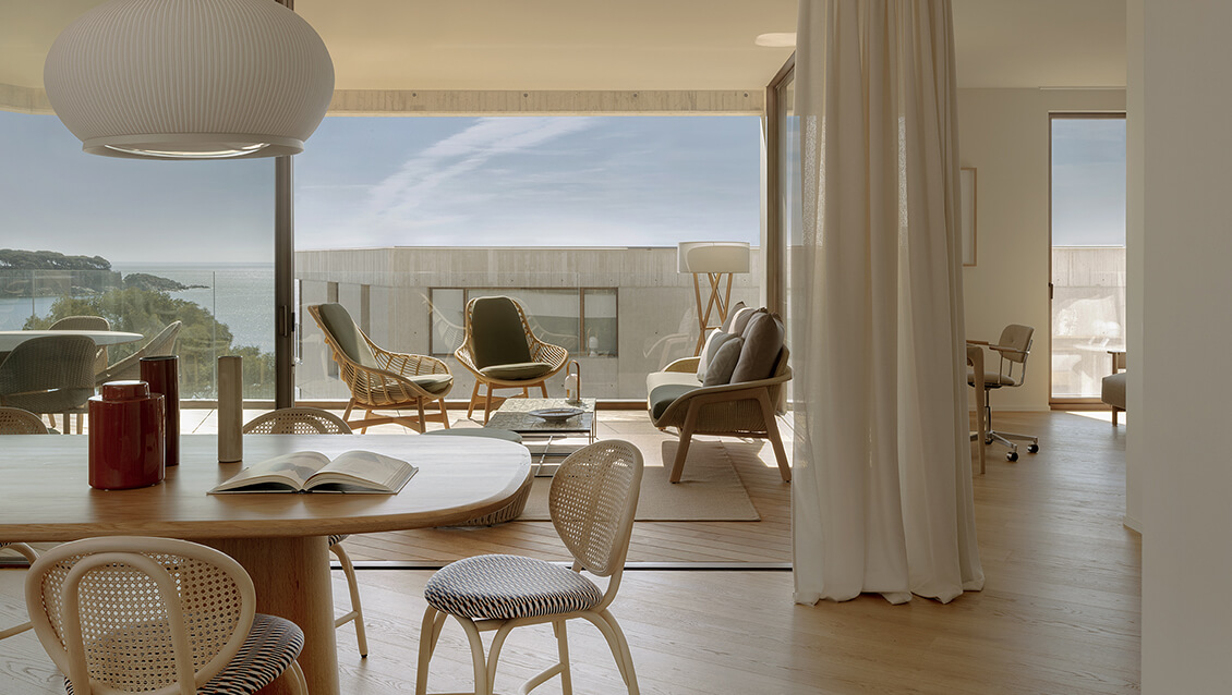 salon et terrasse vue mer décoration contemporaine salon et terrasse vue mer décoration contemporaine