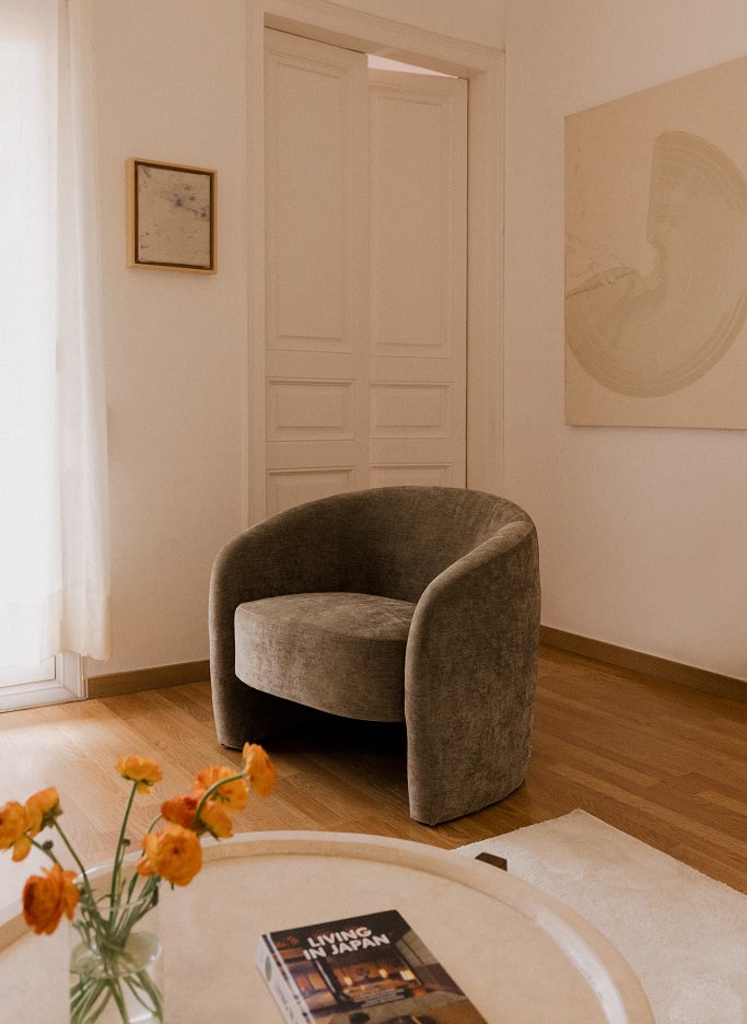 salon appartement Barcelone décoration contemporaine salon appartement Barcelone décoration contemporaine