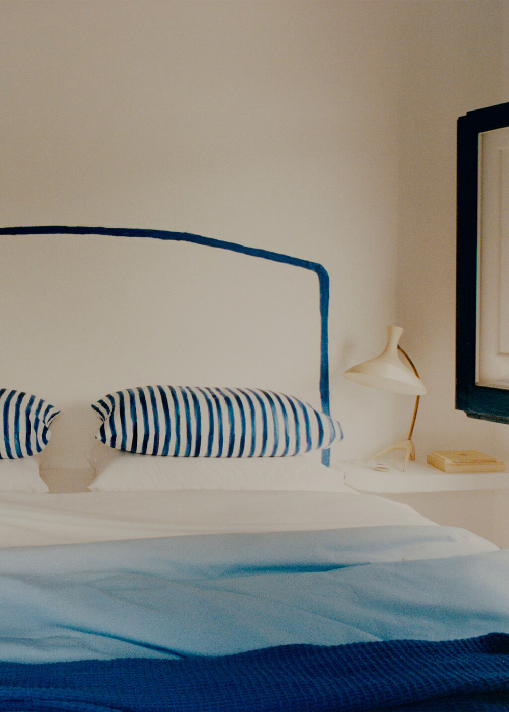 chambre maison décoration bleue et blanche chambre maison décoration bleue et blanche