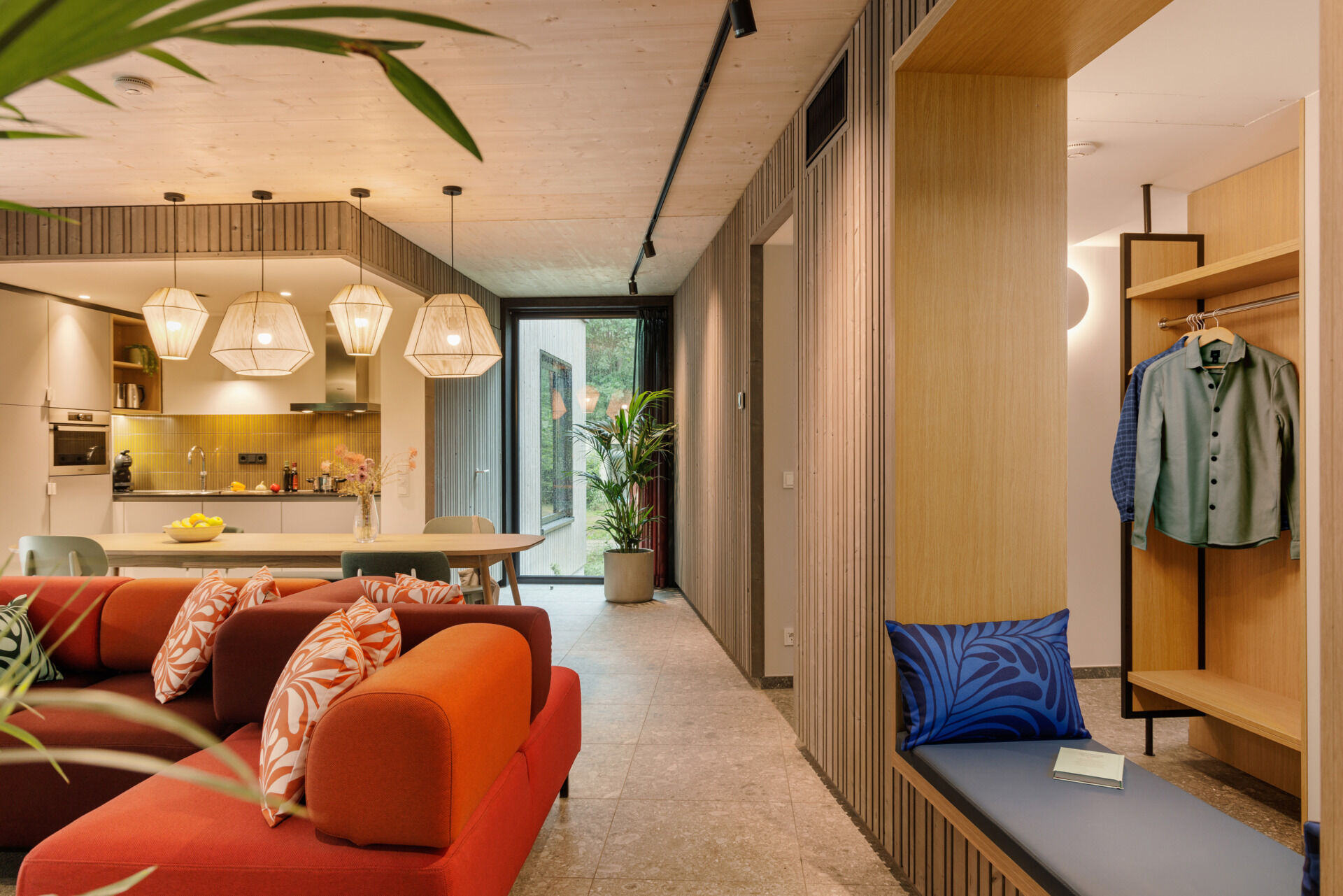 salon décoration contemporaine maison architecte Center Parcs salon décoration contemporaine maison architecte Center Parcs