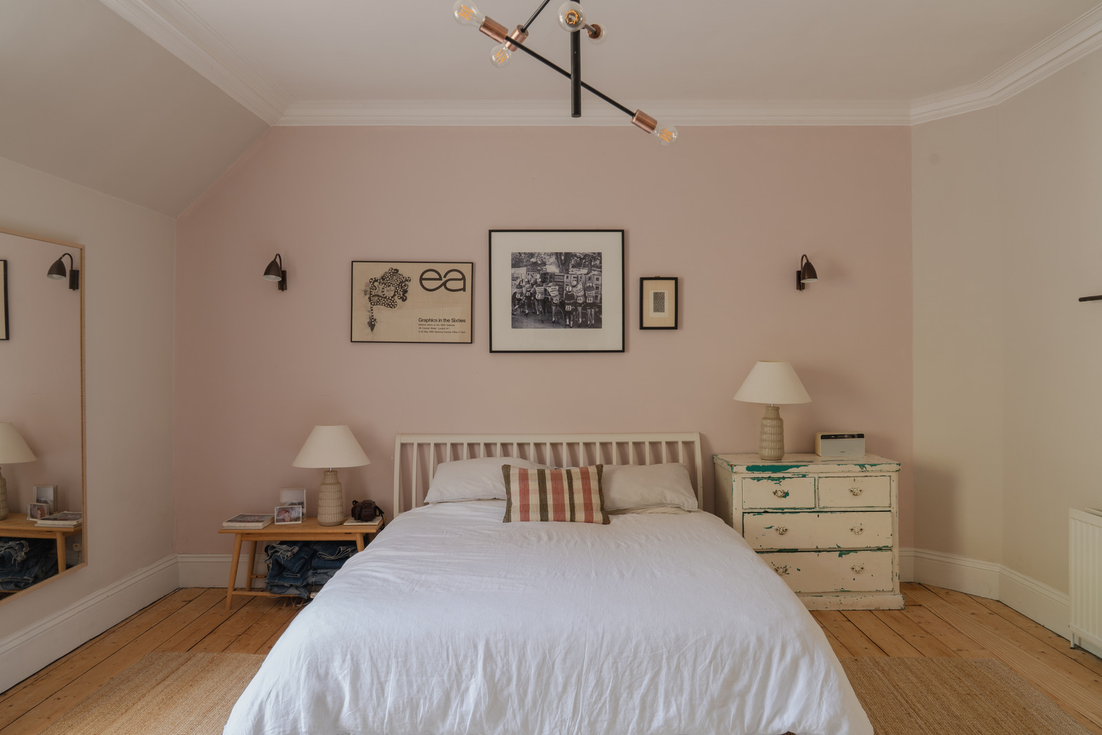 chambre style rustique anglais