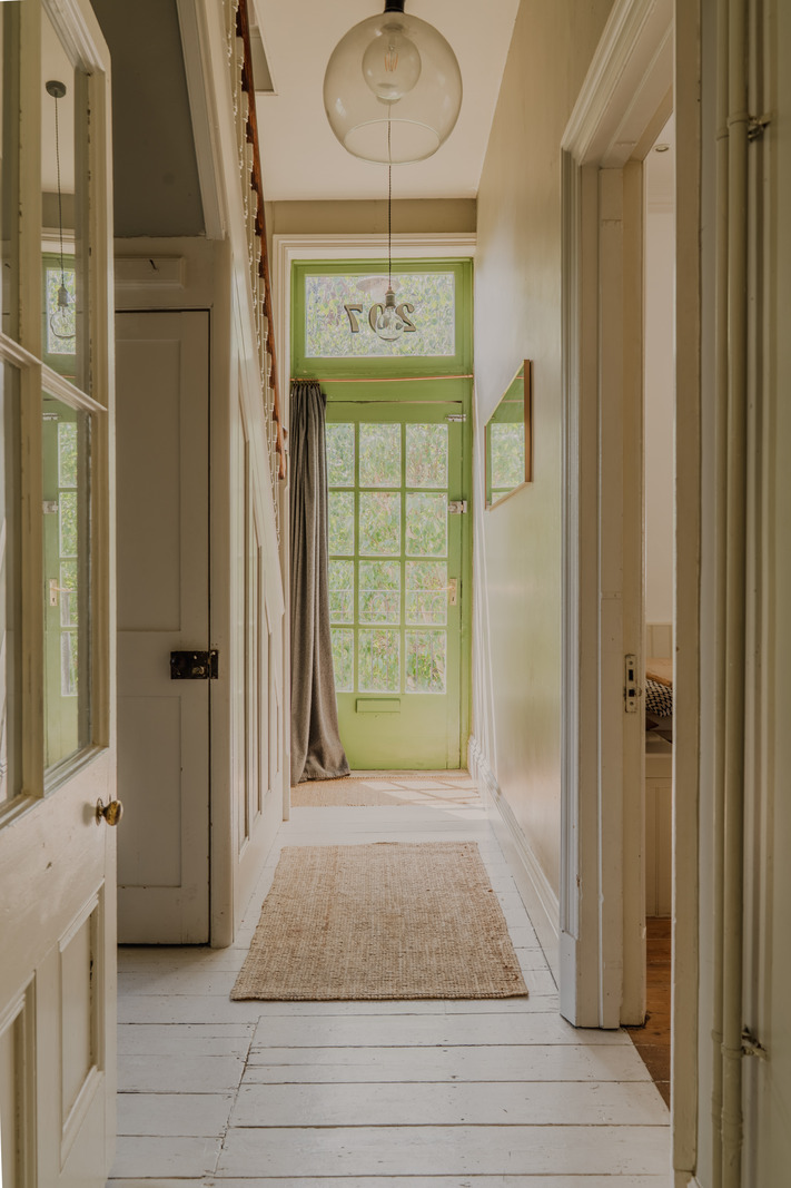 entrée maison de ville Angleterre