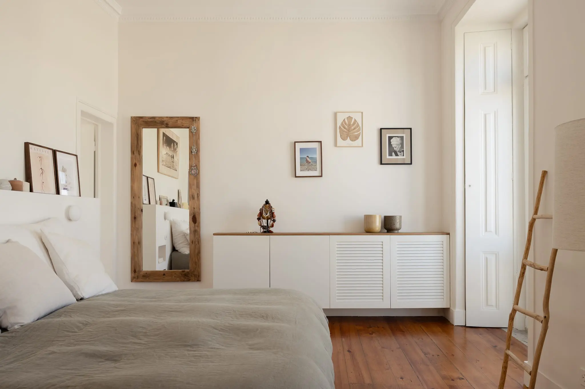 chambre minimaliste décoration naturelle