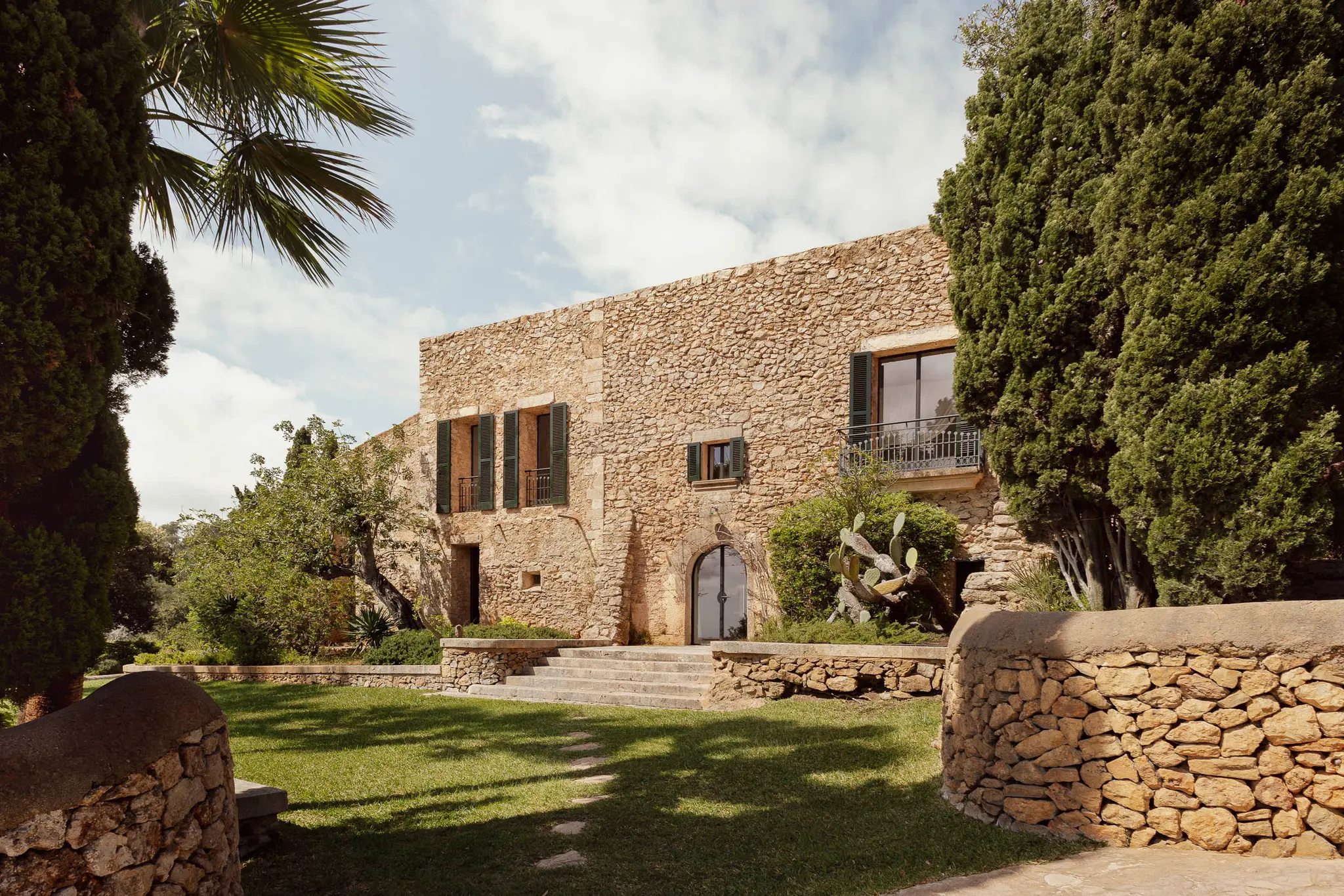 maison en pierres Majorque Ses Aigos