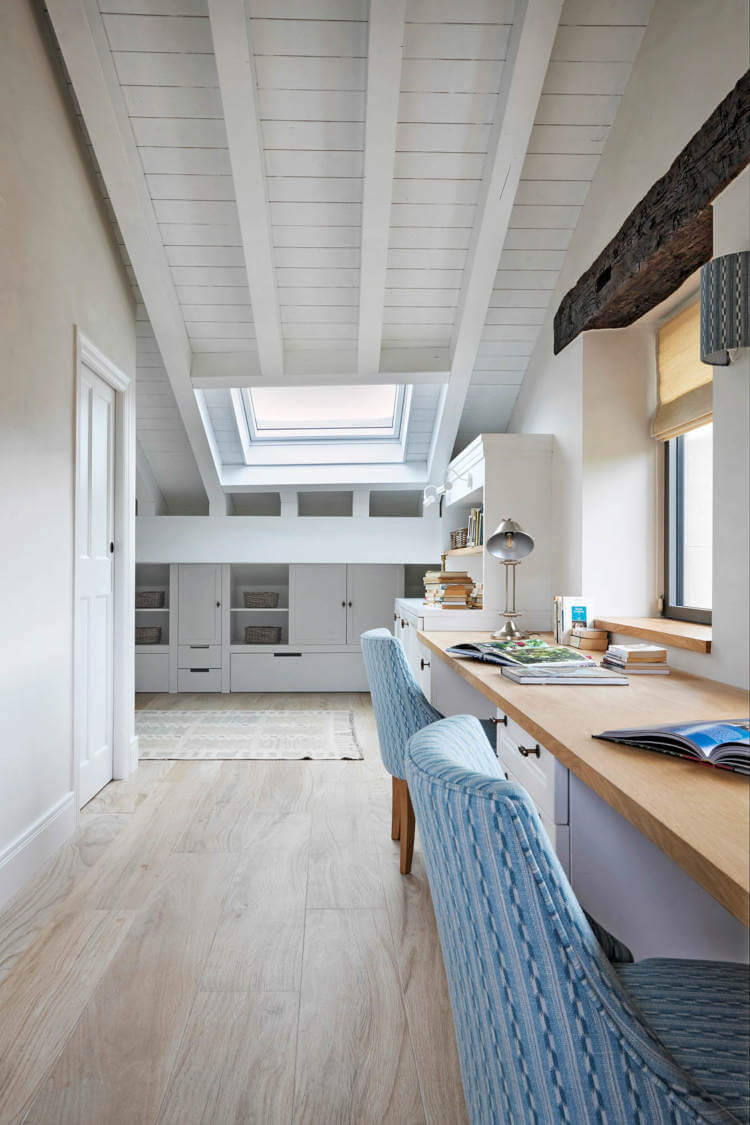 bureau dans combles
