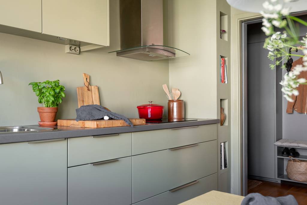 cuisine design vert kaki cuisine design vert kaki