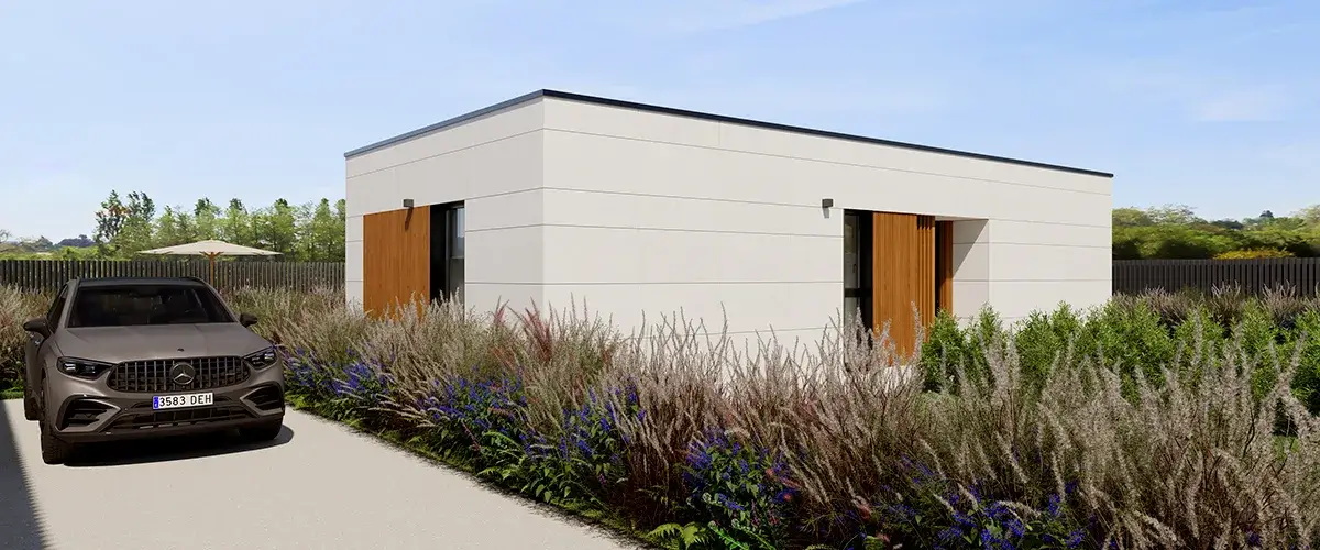 maison préfabriquée de 73m2 Zero Housing maison préfabriquée de 73m2 Zero Housing