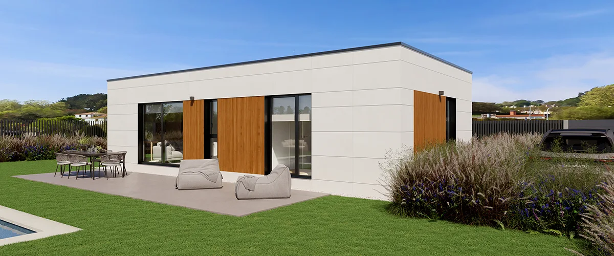 maison préfabriquée de 73m2 Zero Housing maison préfabriquée de 73m2 Zero Housing