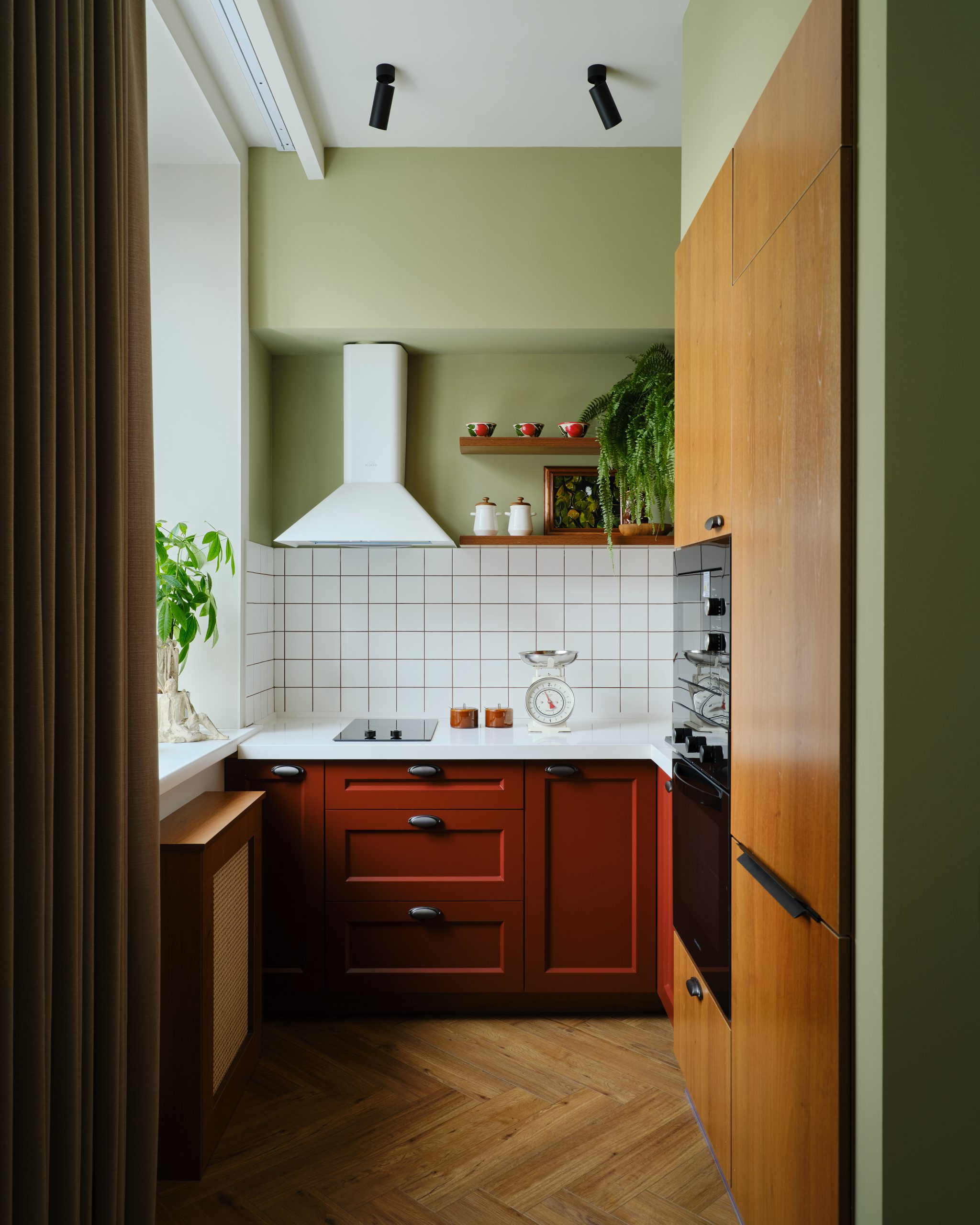 petite cuisine verte et rouge petite cuisine verte et rouge