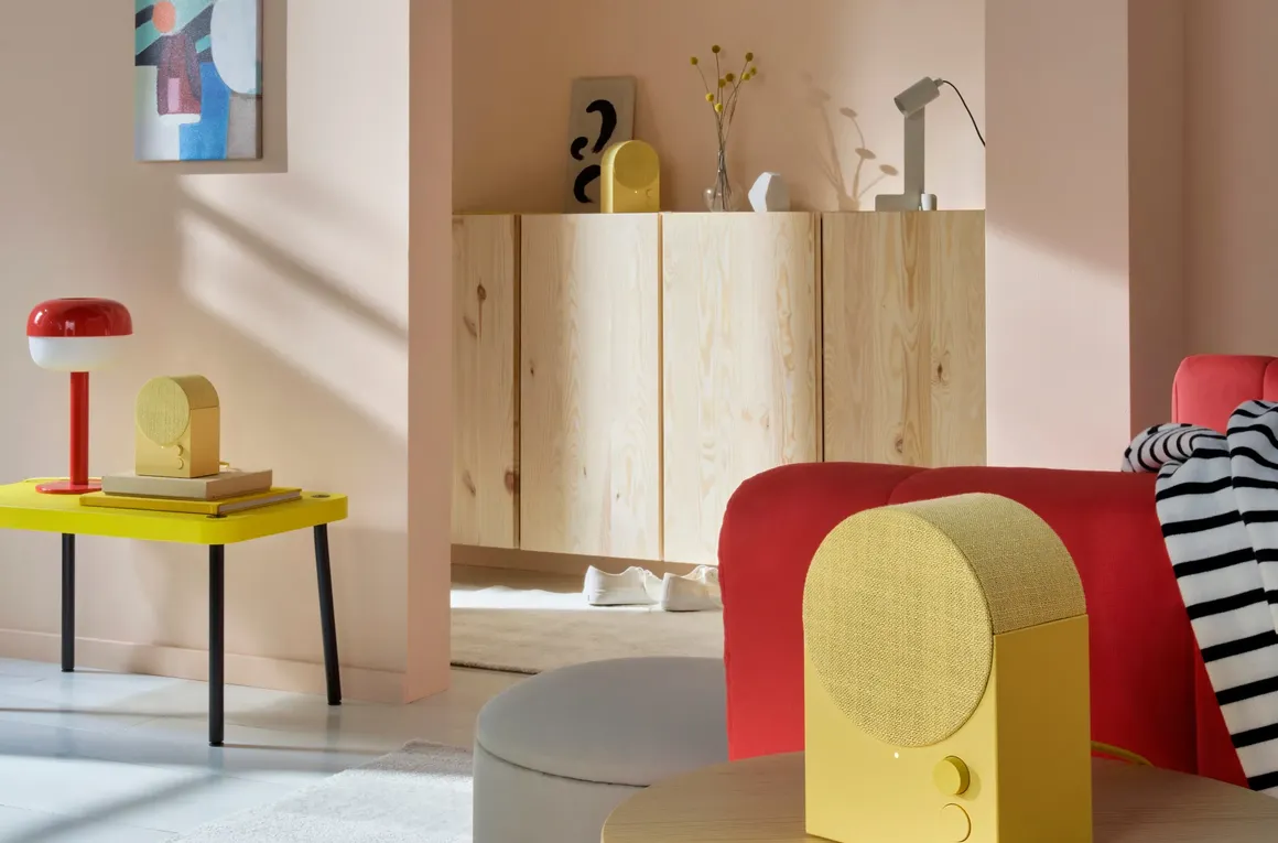 IKEA lampe enceinte connectée Bluetooth NATTBAD IKEA lampe enceinte connectée Bluetooth NATTBAD