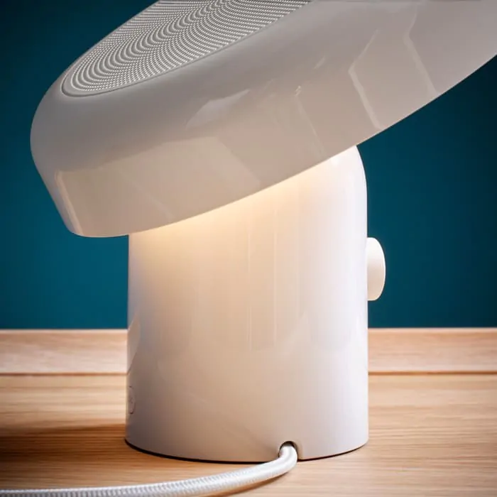 IKEA lampe enceinte connectée Blomprakt IKEA lampe enceinte connectée Blomprakt