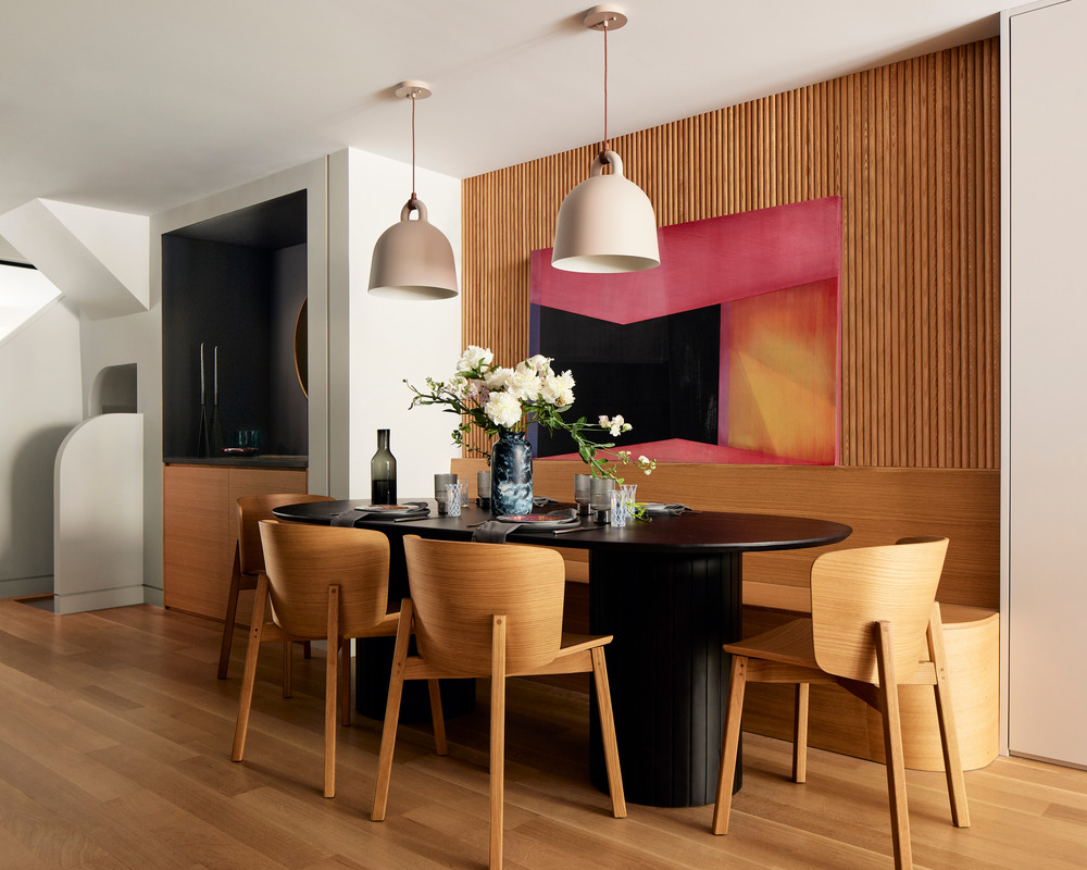 salle à manger décoration contemporaine