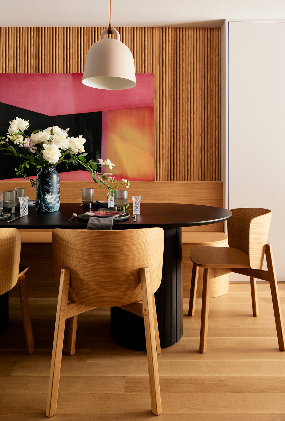 salle à manger décoration contemporaine