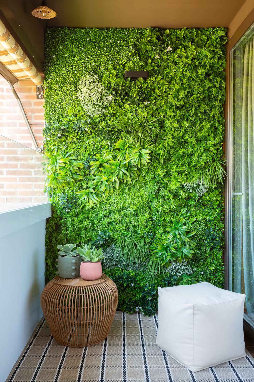 terrasse avec mur végétal terrasse avec mur végétal