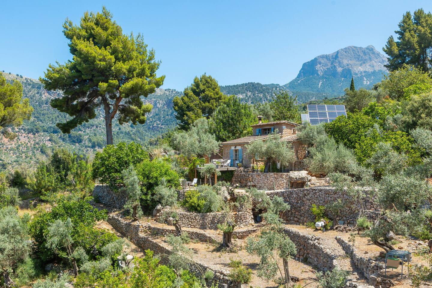 maison en pierres Majorque Els Abats