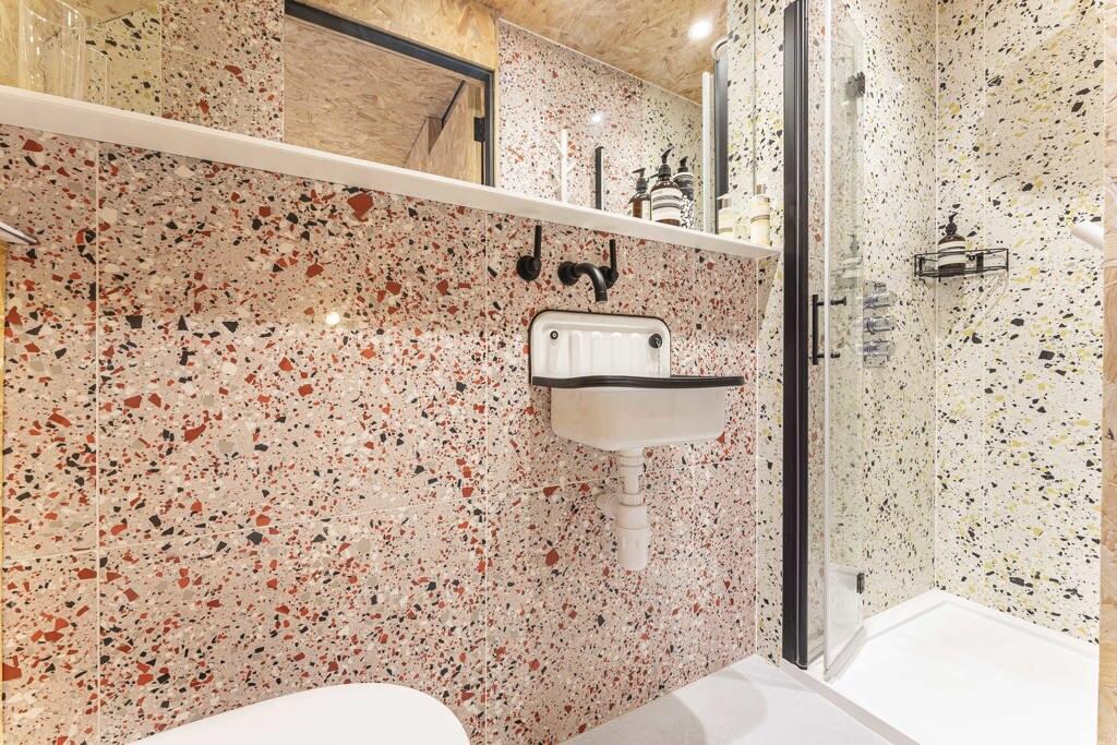 salle de bain design terrazzo rouge salle de bain design terrazzo rouge