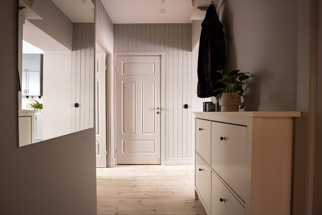 entrée appartement décoration scandinave