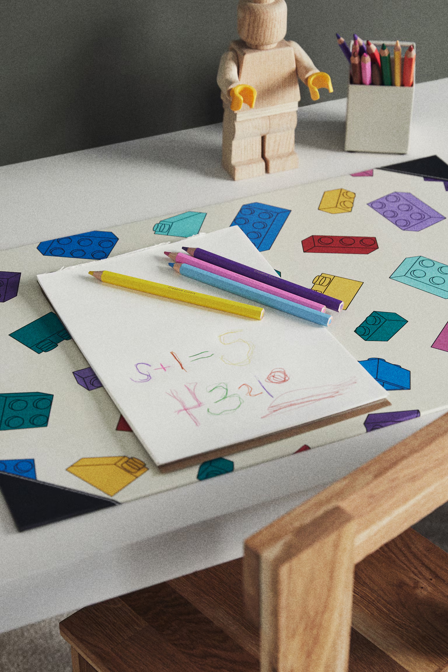 sous-main pour bureau LEGO et H&M Home sous-main pour bureau LEGO et H&M Home