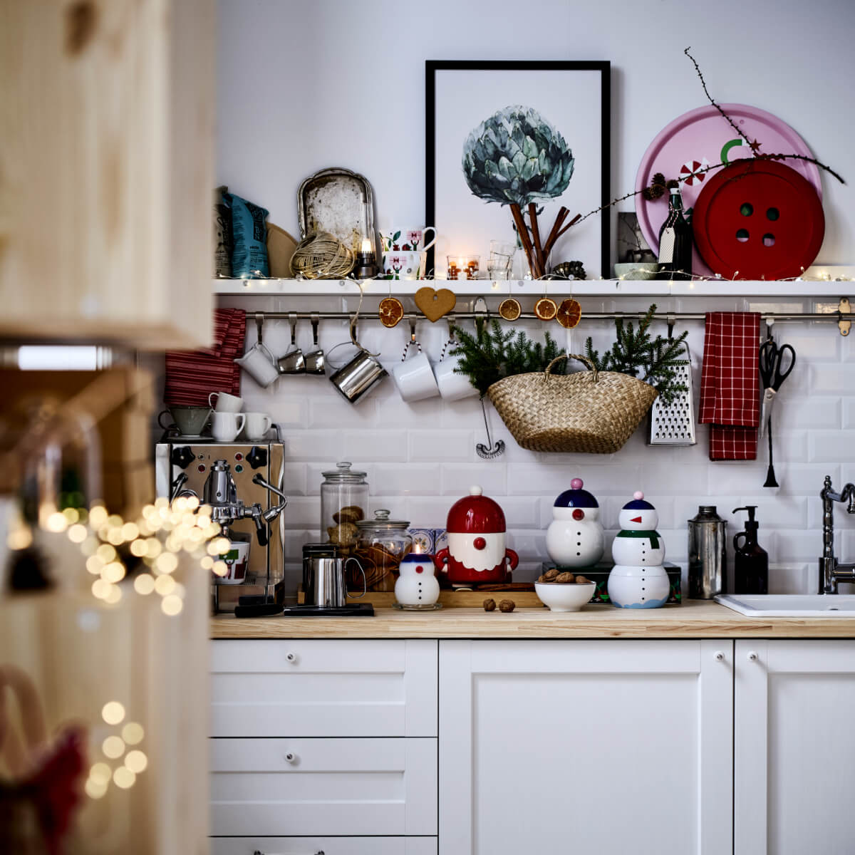 cuisine décoration IKEA pour Noël 2025 cuisine décoration IKEA pour Noël 2025