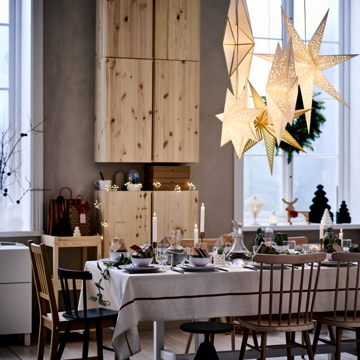 salle à manger décoration IKEA pour Noël 2025 salle à manger décoration IKEA pour Noël 2025