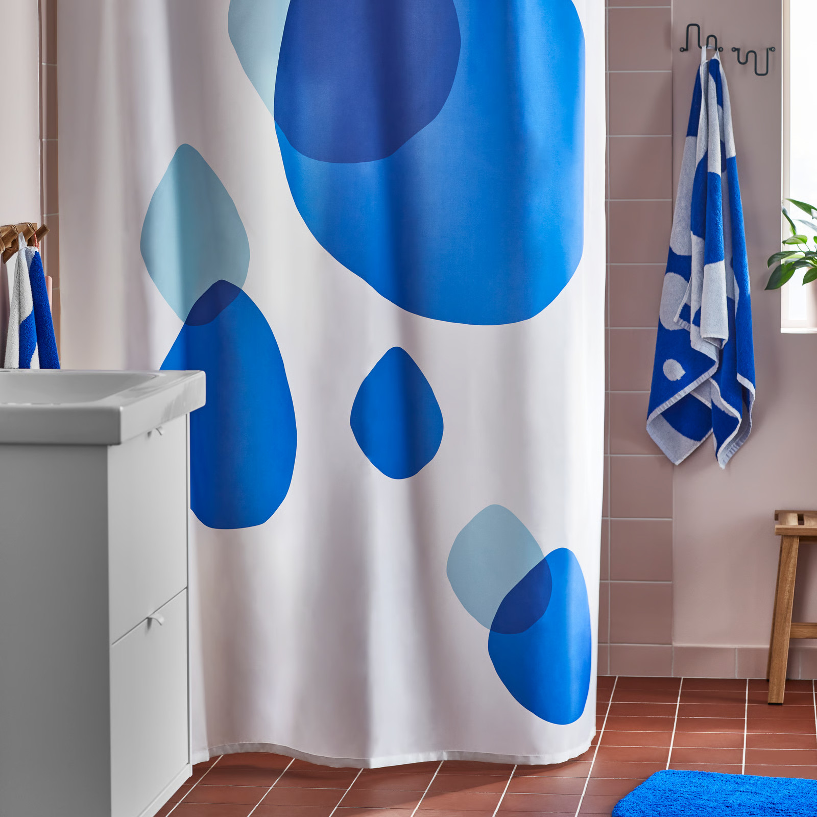 rideau de douche bleu et blanc rideau de douche bleu et blanc