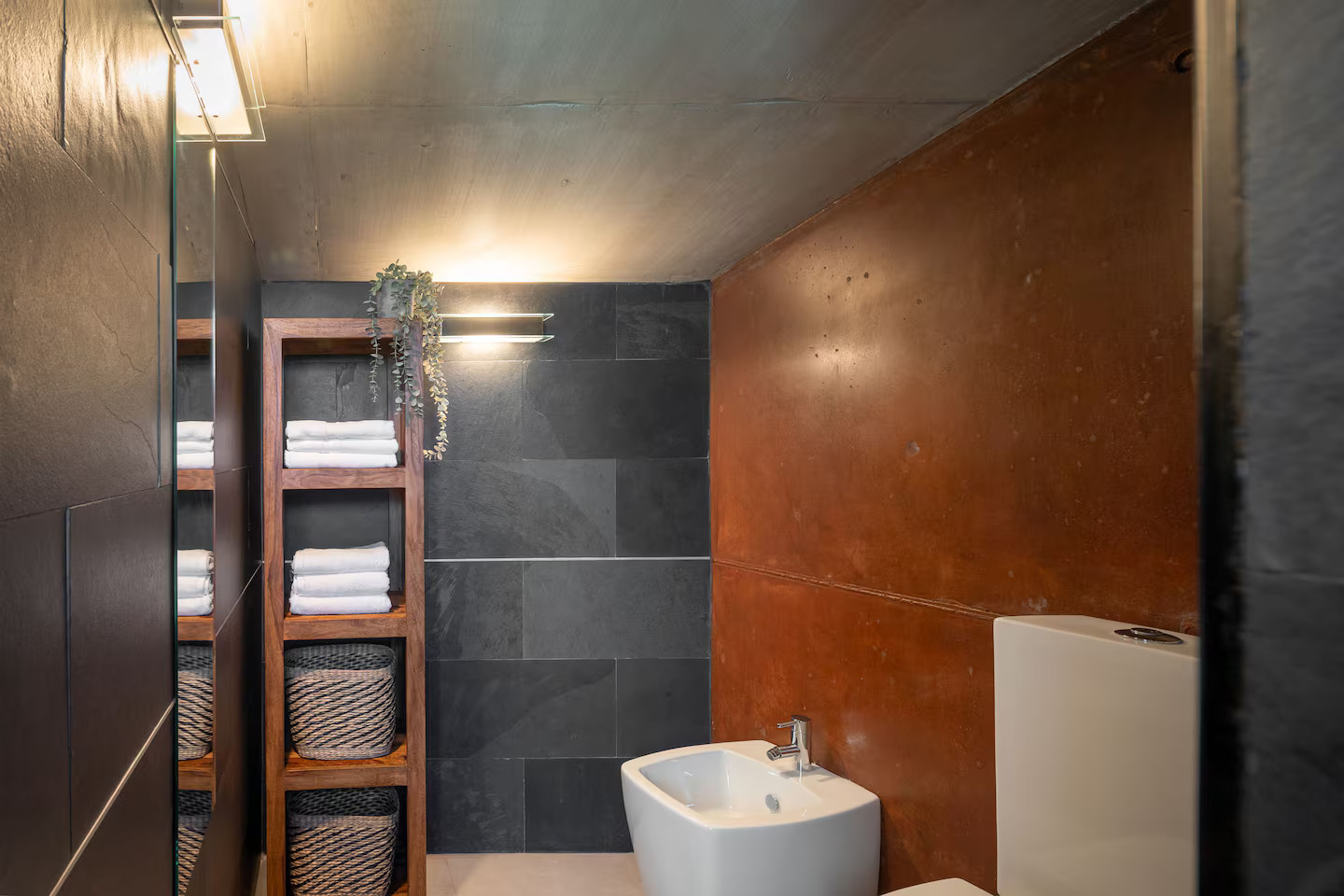 salle de bain design villa Angelu