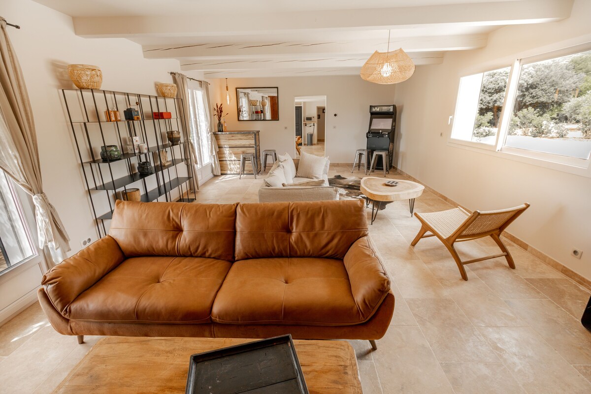 salon La Bastide Blanche maison MIP