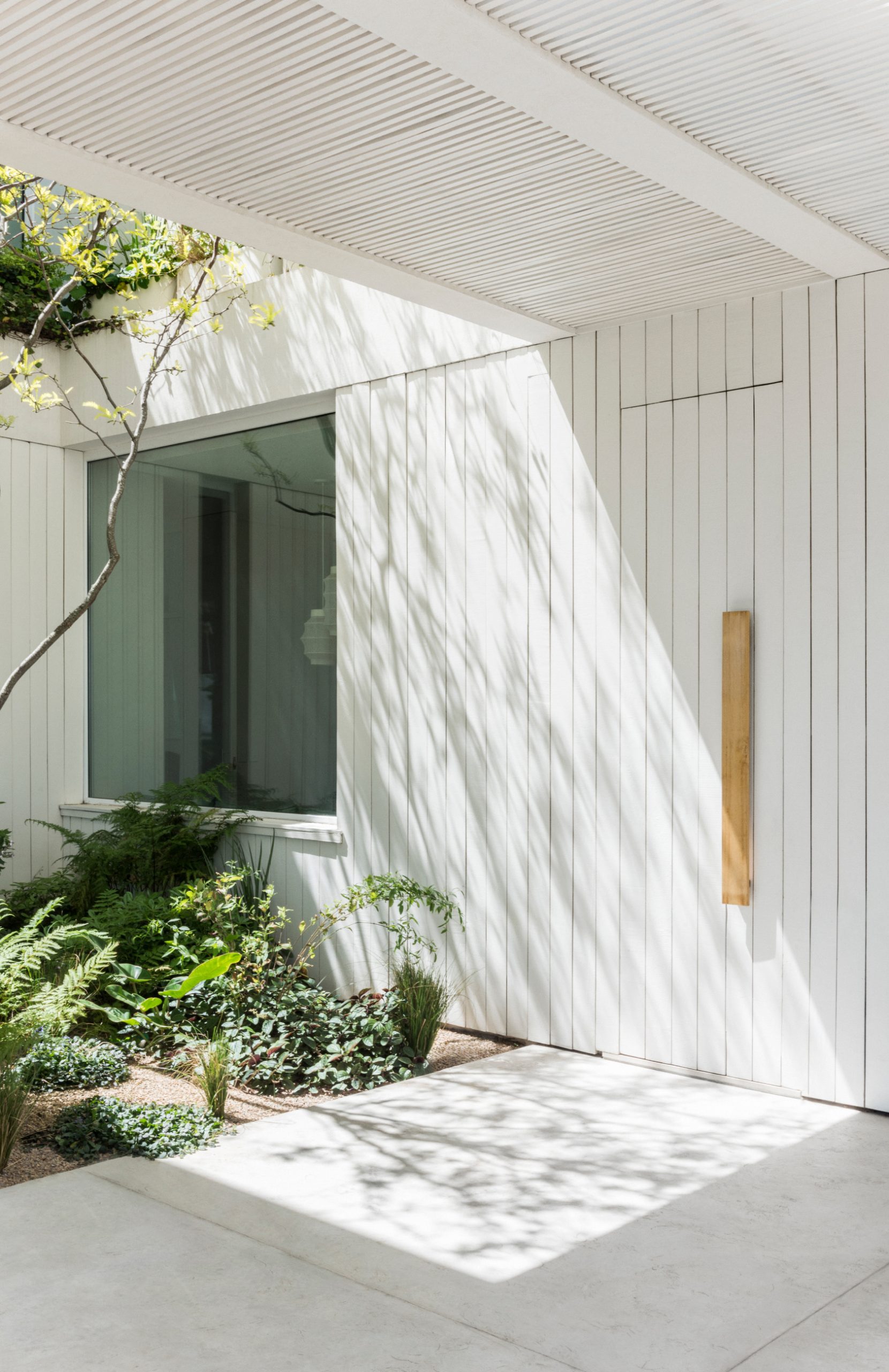 entrée maison moderne